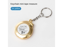 Mini Fita Métrica De Aço Para Chaveiro, 2m Régua Pequena E Prática Em Aço Ideal Para Presente Aquaforge