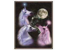 Laxiscreed Pintura De Diamante Unicórnio Para Decoração De Quarto E Sala