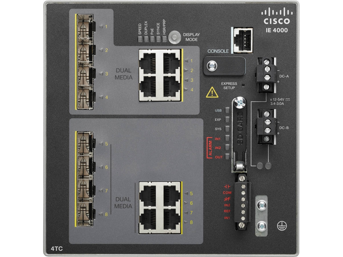 Switch CISCO IE-4000-4TC4G-E