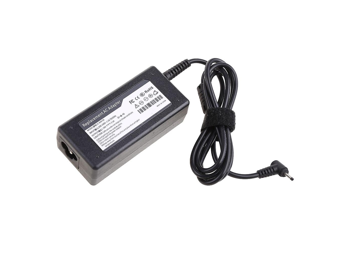 Adaptador 19v Da C.a. Da Fonte 2.1a Do Cabo De Alimentação Do Carregador De Bateria Para O Portátil Do Netbook De Asus