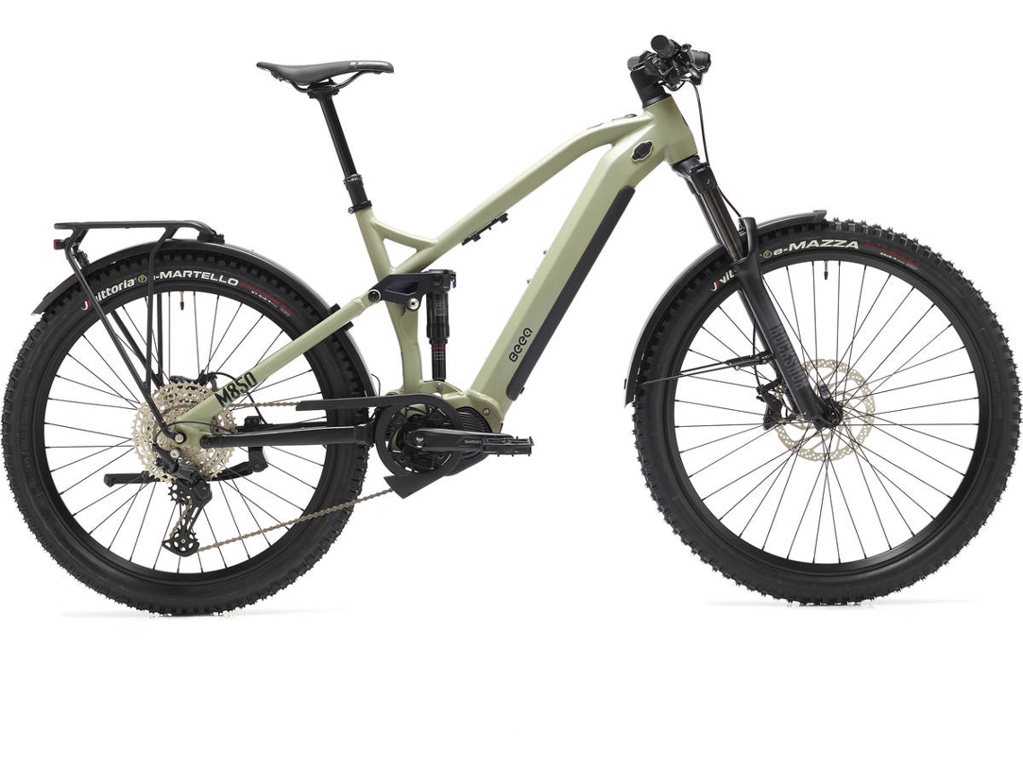 E-bike Beeq M850 FS ATB Green Moss M