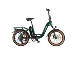 Motor de bicicleta elétrica CYRUSHER Nova 250 W, bateria 36 V 15 Ah, pneus 20 Polegadas