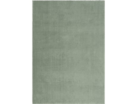 Tapete The Carpet Relax Antiderrapante Lavável Poliéster Verde (240x340)