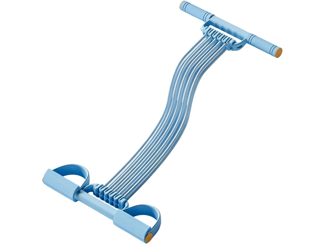 Faixa Elástica De Resistência Para Pedal, Equipamento De Treino Ajustável Com 10 Tubos, Corda Elástica