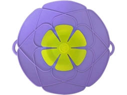 Tampa Cone Silicone Anti derrame Roxo DUREFORWARD