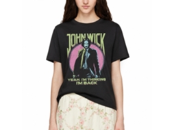 Rockinstone John Wick Yeah I'm Thinking I'm Back Black Adult T-shirt Size:xxxl