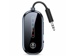 Adaptador Bluetooth 5.4 Aux 3,5 Mm, Recetor E Transmissor De Áudio Para Carro, Ligação A 2 Dispositivos