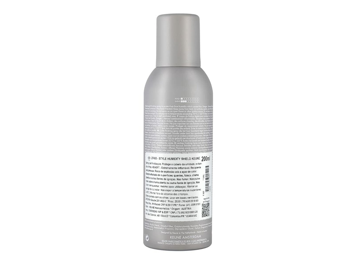 Amaciador Anti Frizz Keune Humidity Shield (200 Ml)