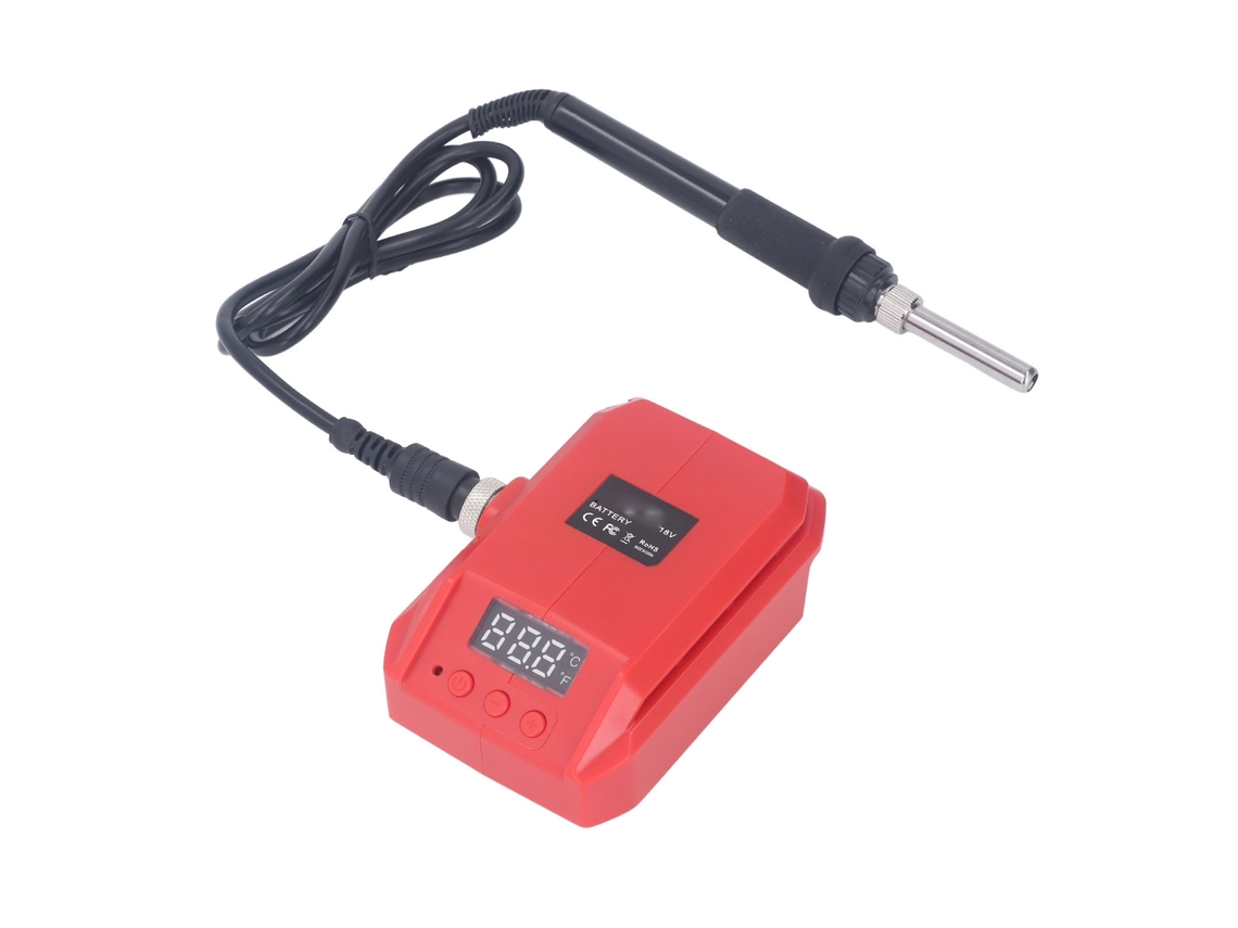 Laxiscreed Ferro De Soldar Portátil Com Display Digital E Temperatura Ajustável