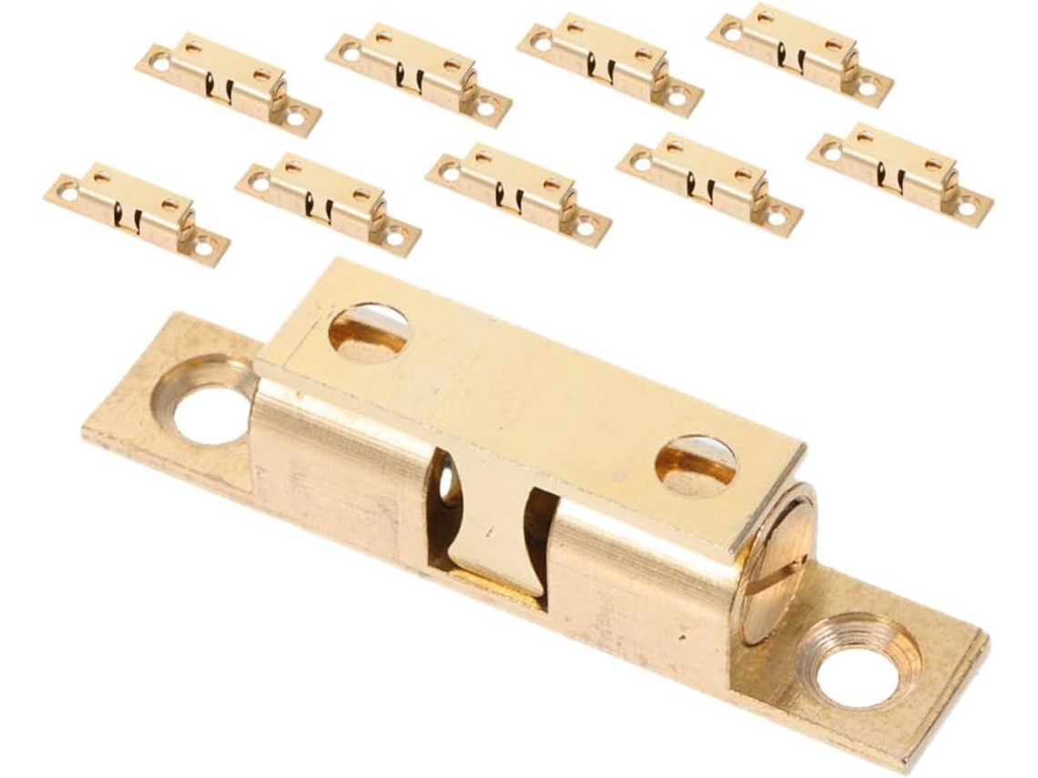 Conjunto De 10 Fechos Latão Hohopeti Armários, Com Fechamento Silencioso E Passo De 36mm, Ideais Armazenamento