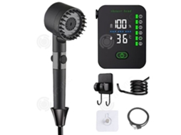 Inn Duche De Camping 10w Tubo De Água 2m Hóspede De Chuveiro Com Display Digital Inteligente Suspensão Adsorvível Forte Absorção De E Innovtec