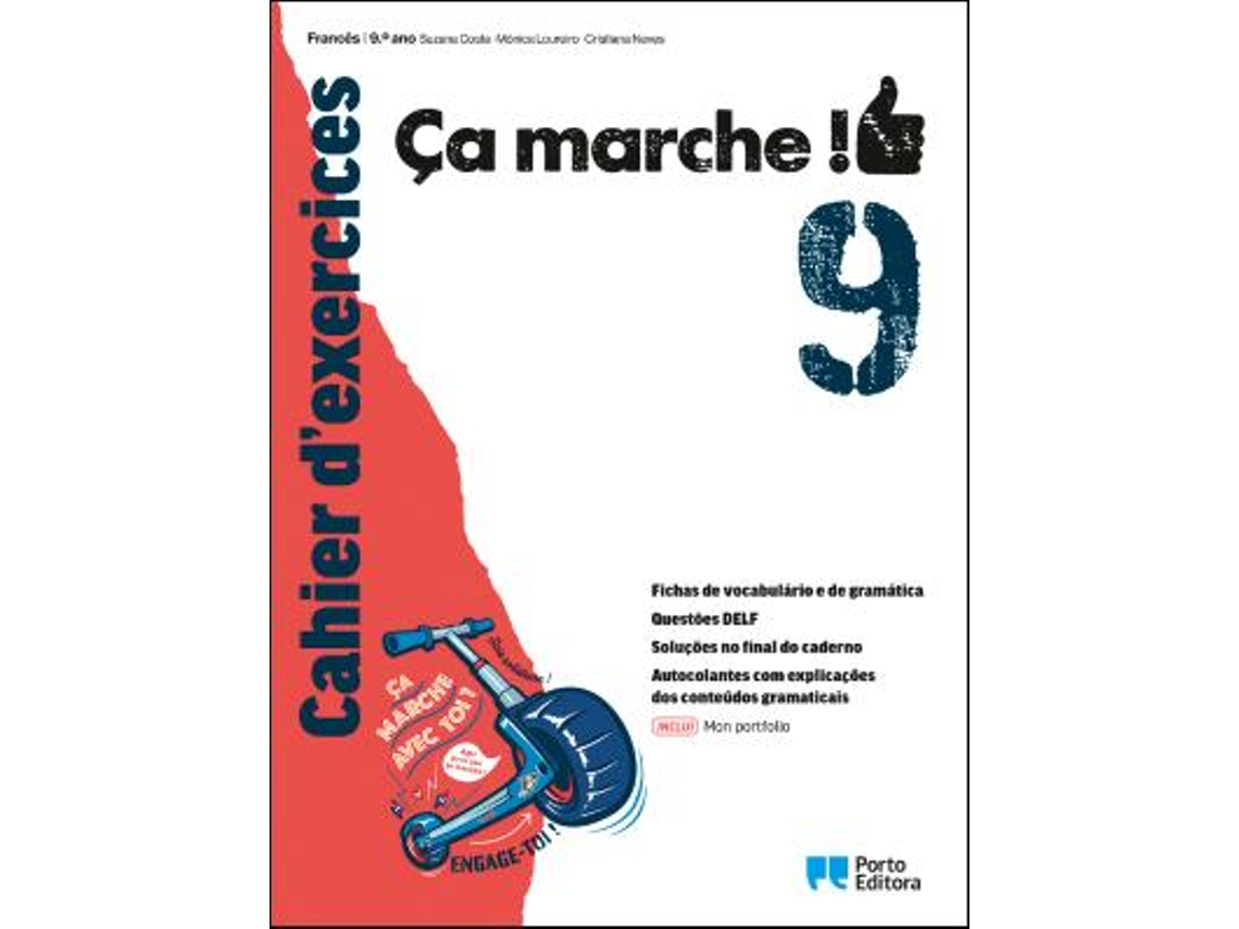 Ça Marche ! - Francês - 9.º Ano Cahier D'exercices / Mon Portfolio  2026