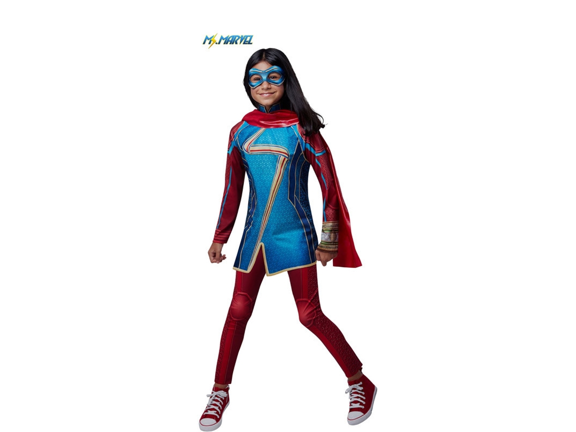 Fato de Menina RUBIE'S Clássico De Miss Marvel  (7-8 anos)