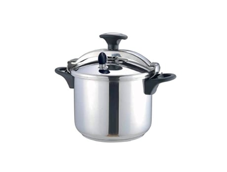 Panela De Pressão Garyinox® Gourmet 10l Em Aço Inox Panela De Pressão Garyinox® Gourmet 10l Alta Capacidade E Resistência Feito De Aço Inoxidável