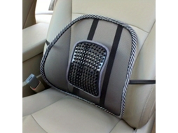 Almofada Ergonômica para Banco de Automóvel com Tecido Malha Respirável e Função de Massagem Suporte Lombar Ajustável, Compacto, Recarr... STELASPLEN