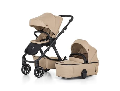 Carrinho de Passeio PETITE&MARS Icon 2In1 Rws Set Lite Mocha Bege