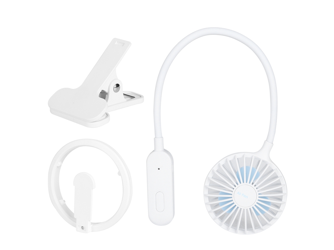 Ventilador Portátil Usb Mini Resfriamento Elétrico para Pescoço