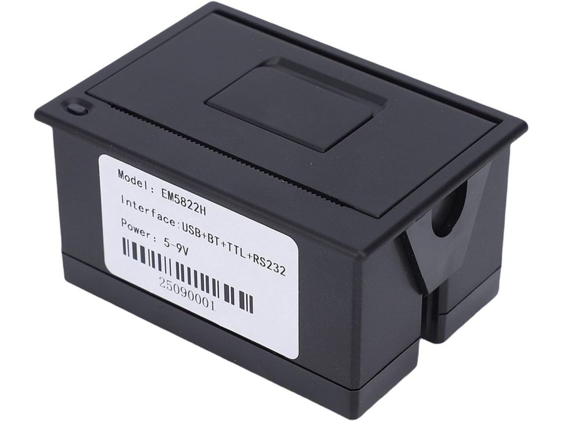 Impressora Térmica Usb Integrada De Recibos, Com Largura