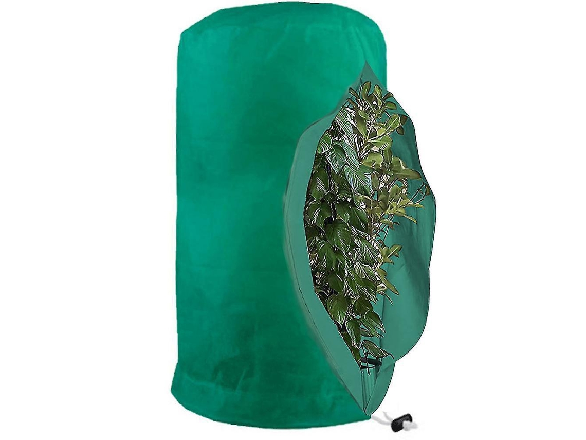 Sacos De Proteção Contra Geada Para Plantas Sacos De Inverno De Lã Para Jardim Com Cordão Reutilizável Verde Aquaforge (c 120 X 180 Cm)