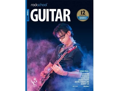 Livro ROCKSCHOOL Guitar - Grade 8 2018+ (Para Guitarra Elétrica - Idioma: Inglês)