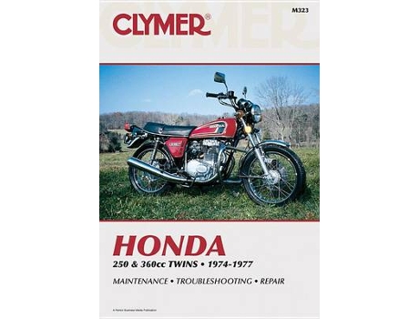 Livro honda 250 & 360cc twins 74-77 de haynes (inglês)
