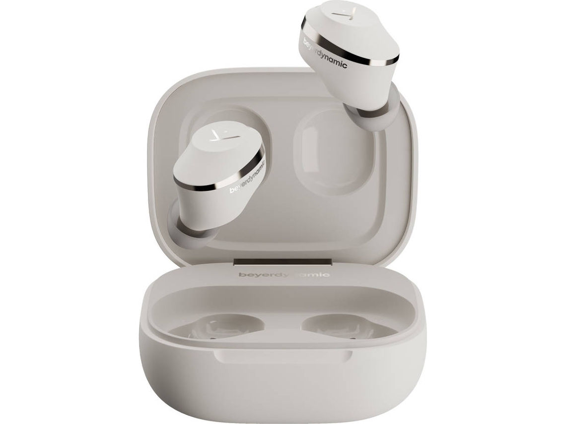 Auscultadores Bluetooth BEYERDYNAMIC Amiron 300 (In-Ear -  Microfone - Bege)