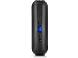 Bomba De Ar Elétrica I50psi Portátil Para Bicicletas Com Lcd, Led E Bateria Recarregável 12v