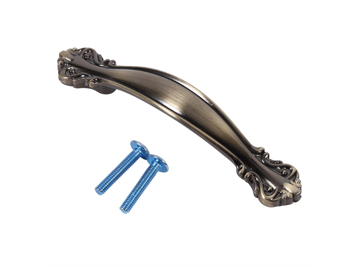 Puxador Vintage Em Latão Antigo Laxiscreed Para Armários Com Estilo Clássico