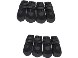 Conjunto De 8-botas Quentes Cães, Antiderrapantes, Impermeáveis E Que Mantêm Os Cães Aquecidos
