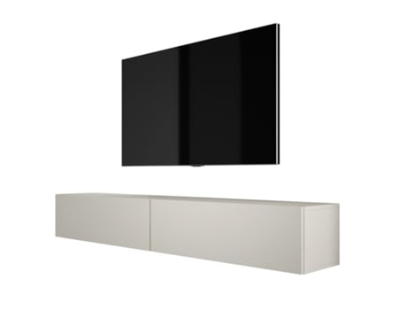 Móvel de Tv D: L : 2 X 100 Cm L : 34 Cm D: 32 Cm. Mesa de Tv Móveis Suspensos de Sala Cashmira 3XELIVING