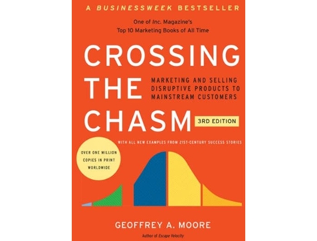 Livro Crossing The Chasm de Geoffrey A. Moore