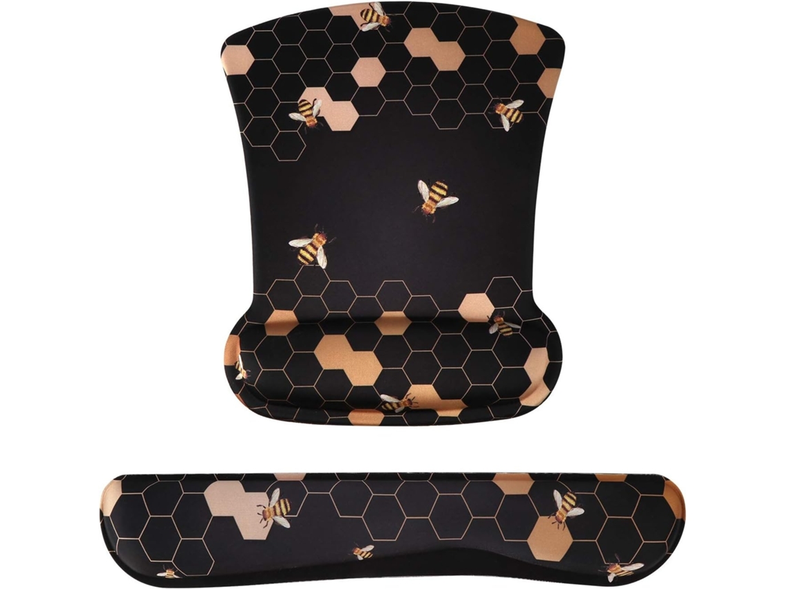 Lurelia Descanso De Pulso Ergonómico Para Teclado E Rato Espuma Confortável