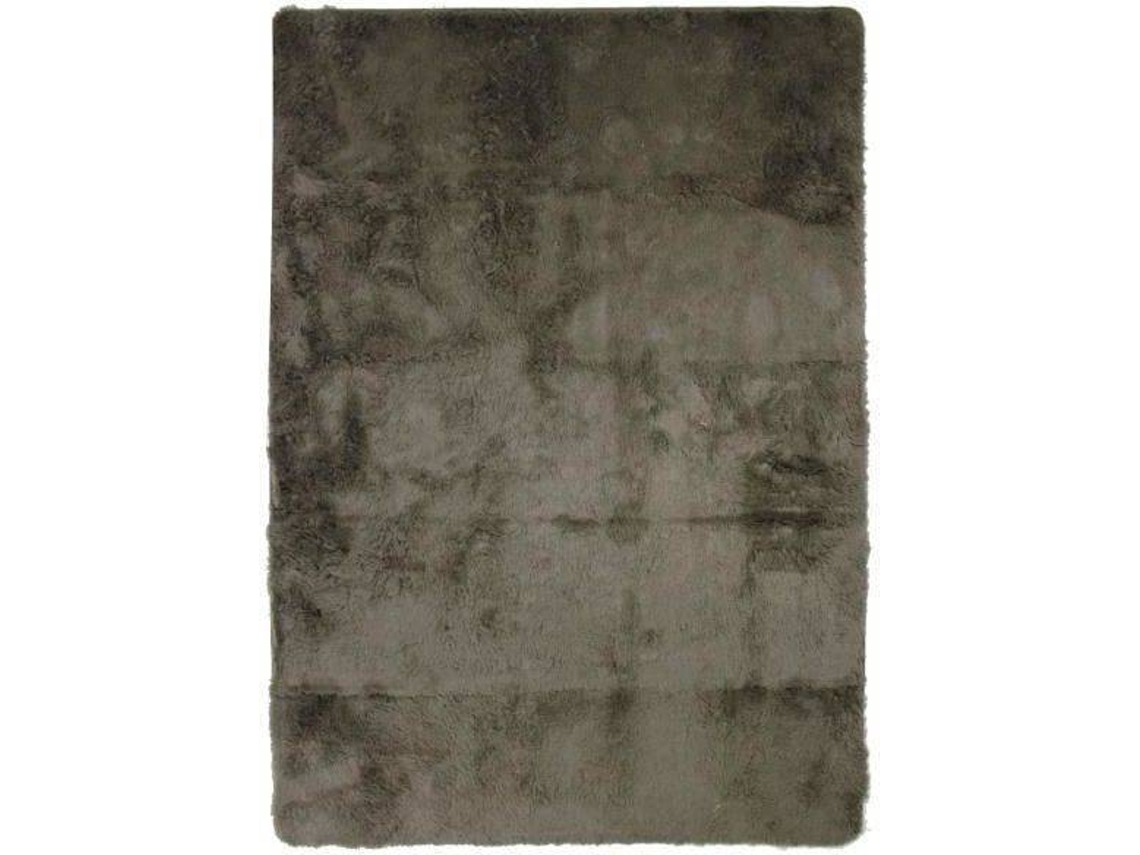 Tapete De Base Fina E Flexível Extra Macio Taupe 160x230