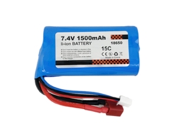 Peças Para Automóvel Rc Zll Sg116 Sg216 Promax 116 Drift Rc 7,4 V 1300 Mah1500 Mah 15c 2s Bateria De Íons De Lítio Plug T 18650 Modelos De Veículo