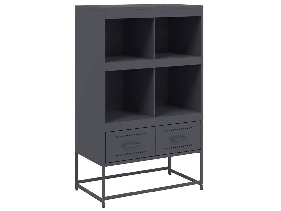 Highboard, Highboards Vidaxl Antracite Aço (n/a)