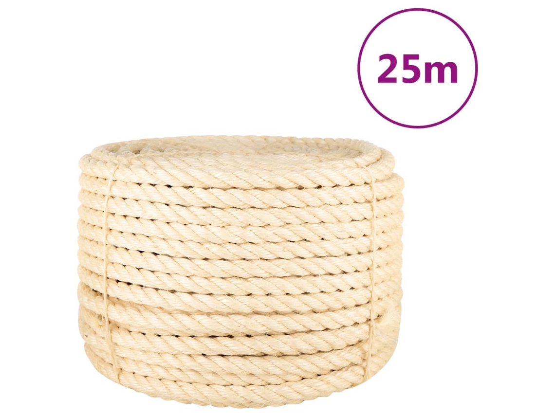 Rope, Ropes Vidaxl Marrom Sisal (n/a)