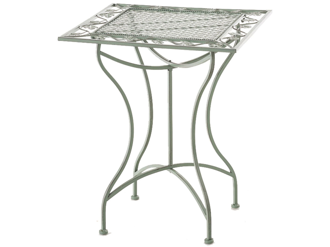 Mesa De Jardim Asina Verde Antigo