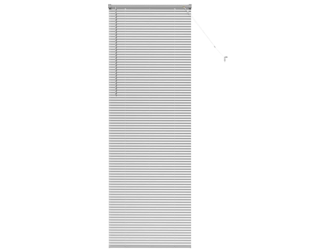 Conjunto 1 Persianas Venecianas Vidaxl Prateado Alumínio (220 X 80 Cm)