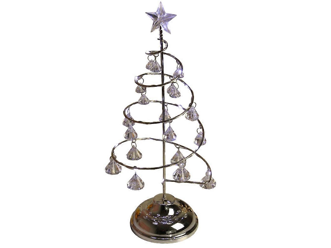 Enfeites De Natal Acrlico Cristal Diamante Rvore De Natal Ornamento Luz Hengjian