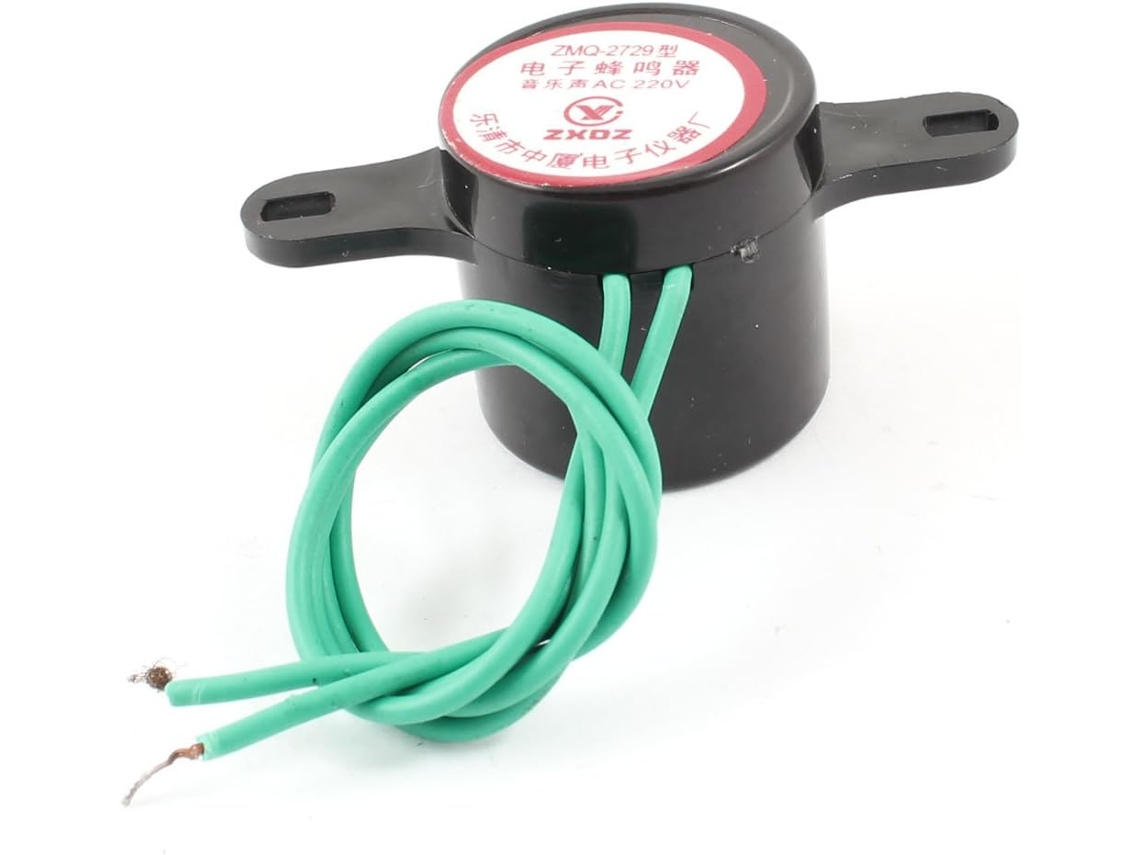 Buzzer Eletrônico Tom Contínuo 80db Ac220v CHABERLU