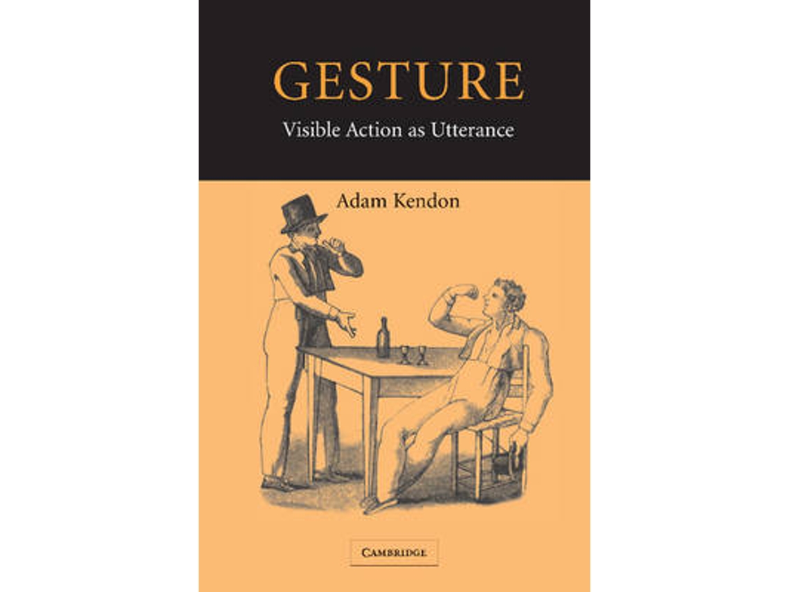 Livro Gesture de Adam Kendon (Inglês)