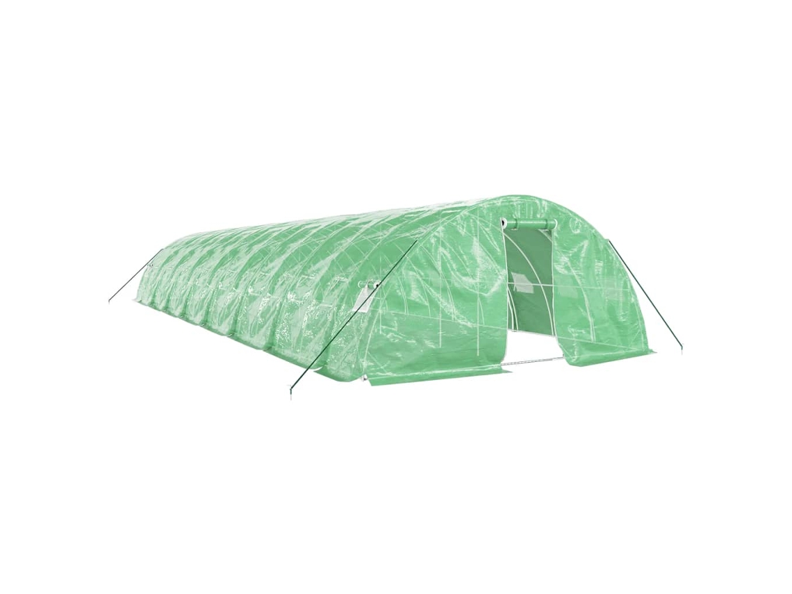 Greenhouse, Greenhouses Vidaxl Verde Polietileno (16 X 5 X 2.3 M)