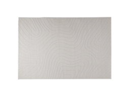 Tapetes de Área Retangular Palmeras Creme 280 X 200 Cm VIDAXL