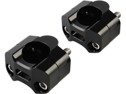 Adaptador de Elevação Guidão Motocicleta 1 1/8" X 7/8" 22mm Elevadores Grease Bar "combinado Proporciona