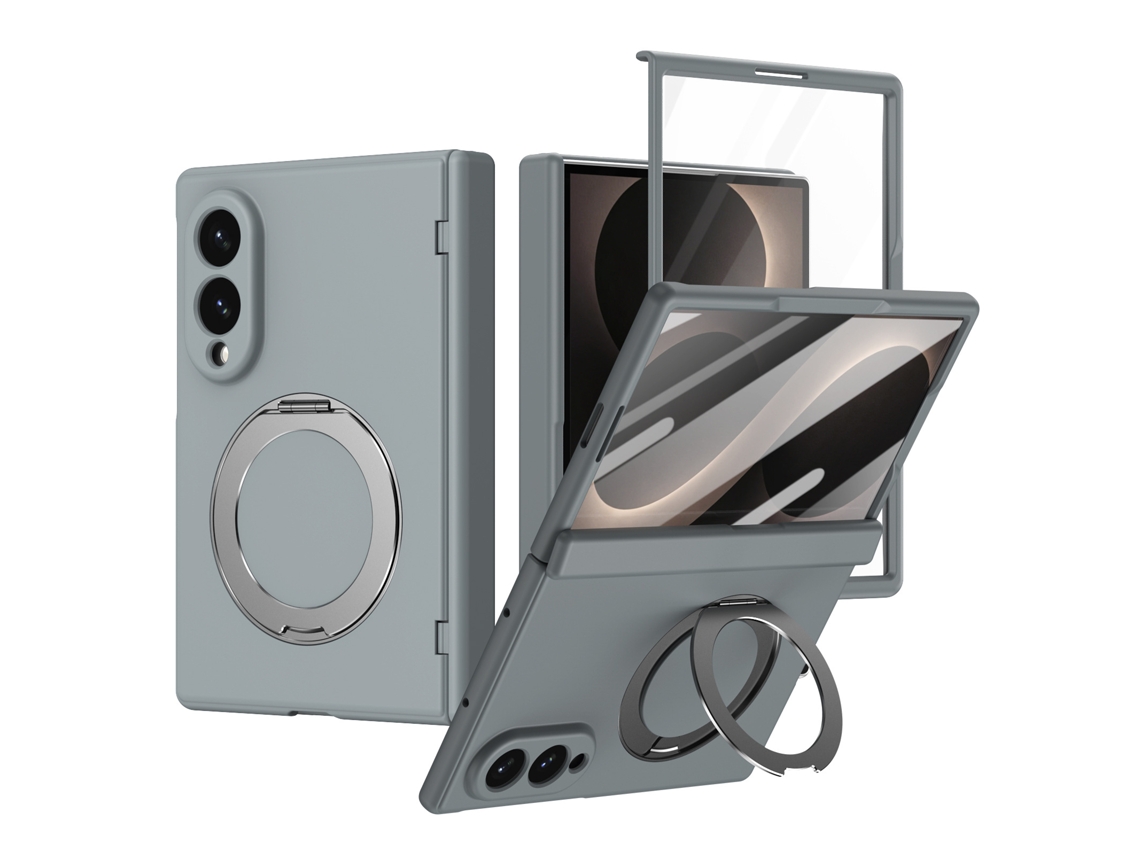 Capa Para Samsung Galaxy Z Fold8 À Prova De Choque Com Suporte Gertiz (cinza)