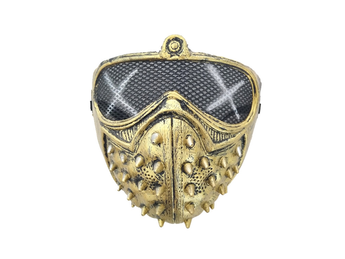 Máscara Steampunk Meia Face Para Halloween E Cosplay