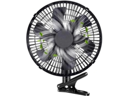 Ventilador Portátil Para Carro, Circulação De Ar Com 2 Velocidades E Clipe, 24v