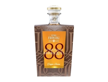 Aguardente Grappa LUIGI FRANCOLI 88 Barriques Prêt à Porter (0.7 L - 1 Unidade)
