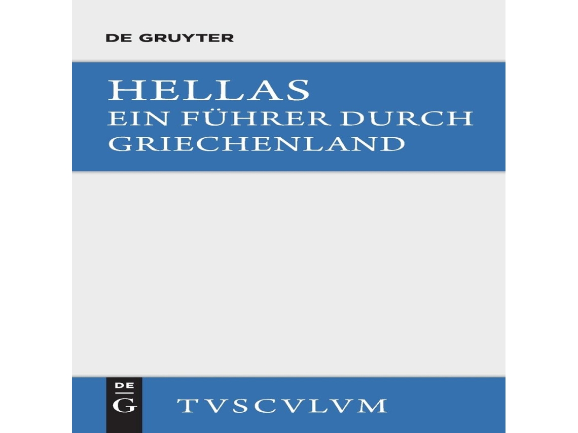 Livro Hellas de De Gruyter (Alemão)