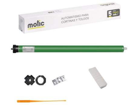 Obturador de Rolo Ou Motor de Toldo 50Nm com Controlo para Eixo Octogonal de 60Mm. MOTIC